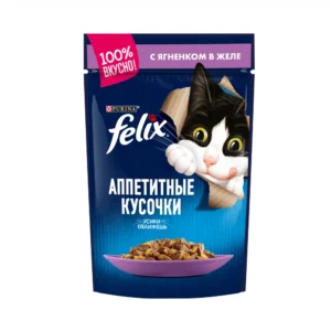 Felix Аппетитные кусочки с ягненком в желе
